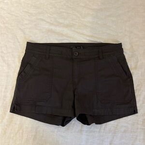 Prana Gray Cargo Shorts Size 10